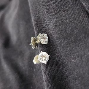 CZ Pierced earrings